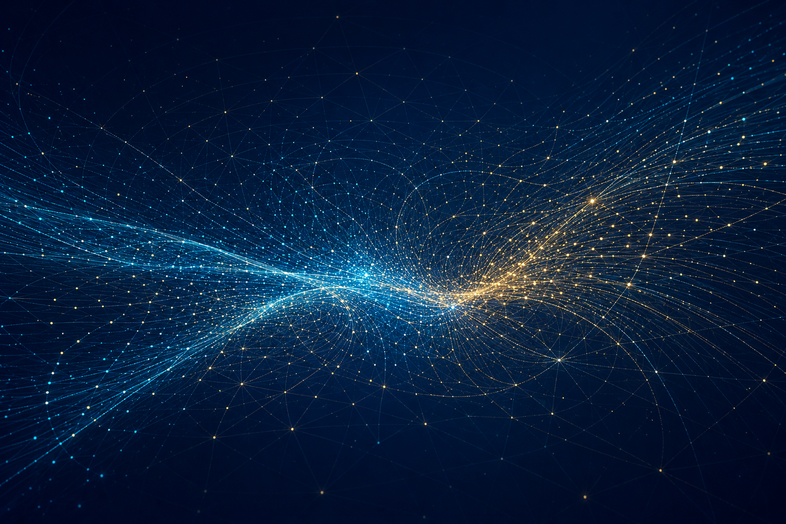 Networks of luminous evidence points with different concentrations and spatial distributions